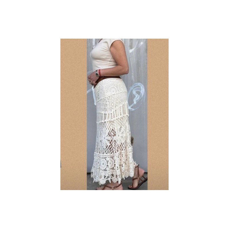 Falda Crochet Elena