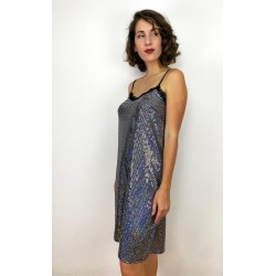 Vestido LIZ plata