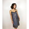 Vestido LIZ plata