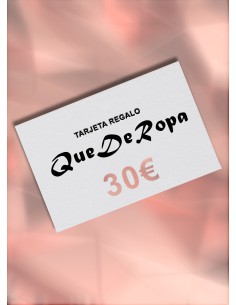 Tarjeta regalo de 30€