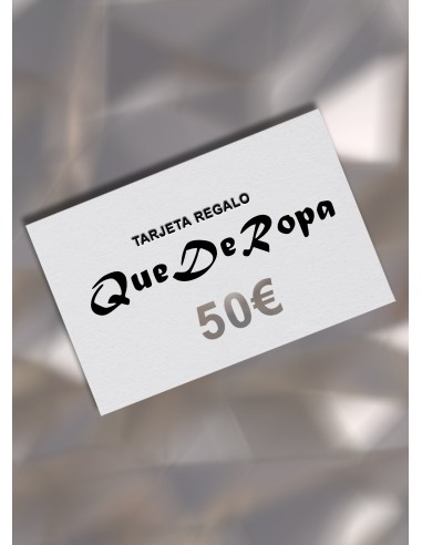 Tarjeta regalo de 50€