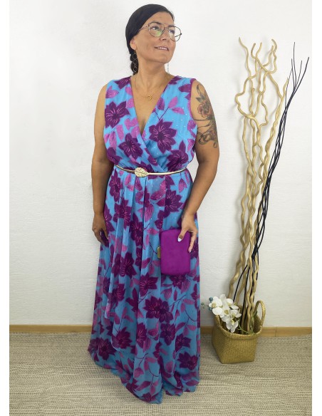 Vestido SIRA - Azul.