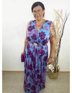 Vestido SIRA - Azul.
